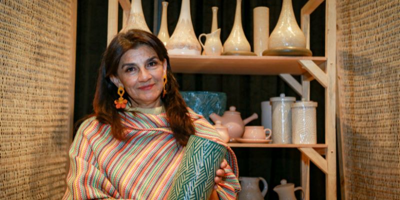 Más de 40 millones de pesos en ventas dejaron los artesanos de Cundinamarca en el Bogotá Fashion Week 2025

