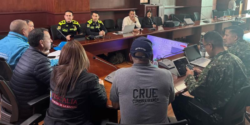 Cundinamarca define plan especial de seguridad para movilizaciones del 28 y 29 de mayo