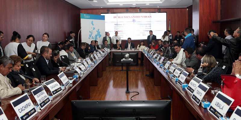 4.247 millones de pesos servirán para iluminar vidas en Cundinamarca