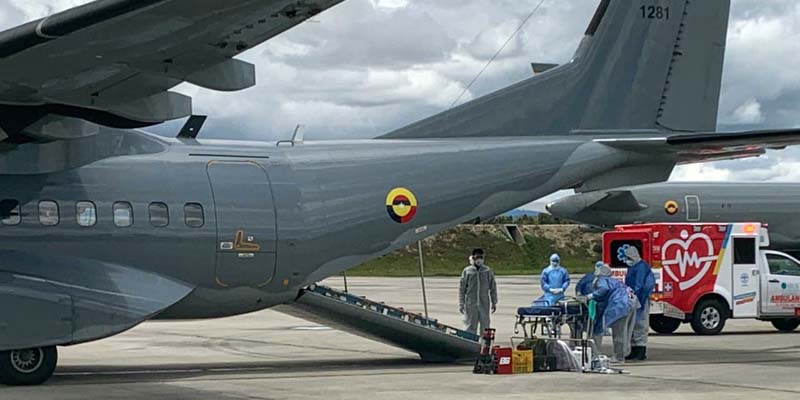 Cundinamarca recibe a tres pacientes Covid de Santa Marta para atenderlos en su red hospitalaria