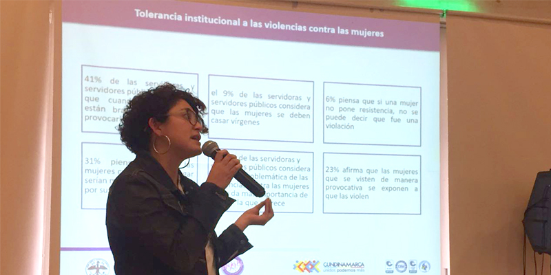 Operadores de justicia se capacitan en atención de mujeres que han sido víctimas de violencias


