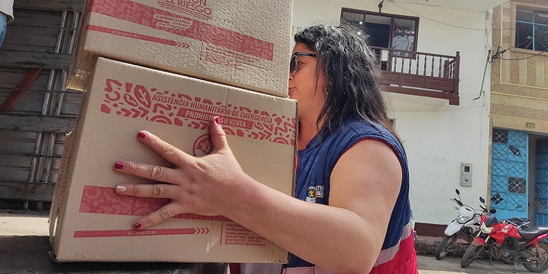 Familias afectadas por vendavales en Caparrapí recibieron ayudas humanitarias

