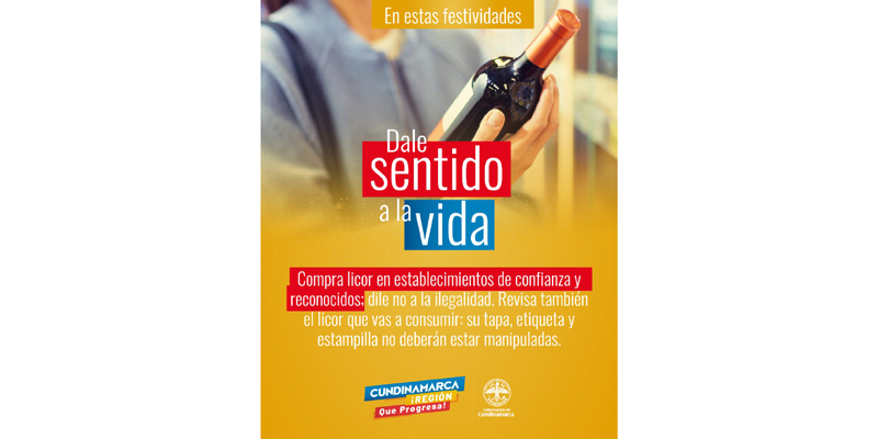 Con ‘Dale Sentido a la Vida’ Cundinamarca le da la bienvenida a la temporada decembrina



