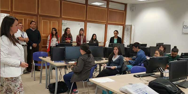 Jóvenes chilenos visitan Cundinamarca y se capacitan en gobierno electrónico



