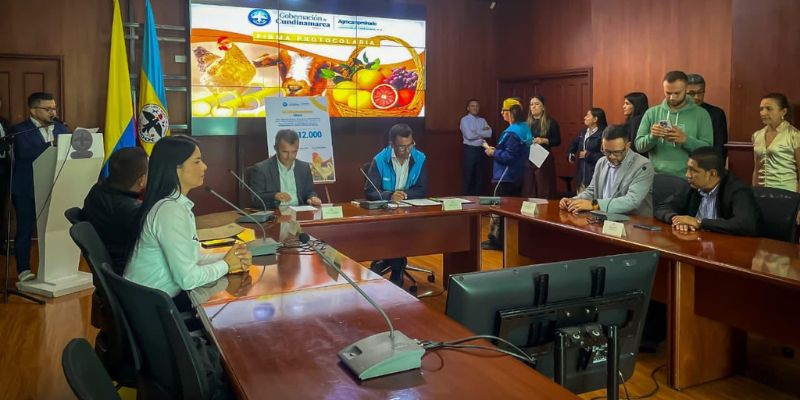 Inversión superior a $1.100 millones impulsa la productividad del campo en Cundinamarca