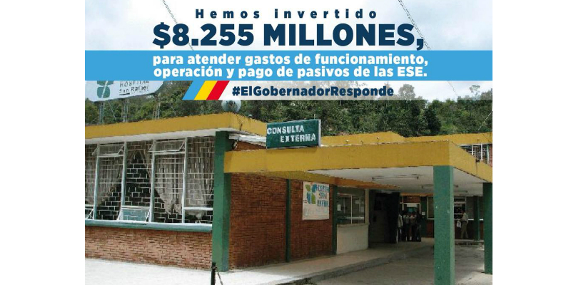 "La inversión en la provincia de Rionegro se ha hecho": Jorge Emilio Rey