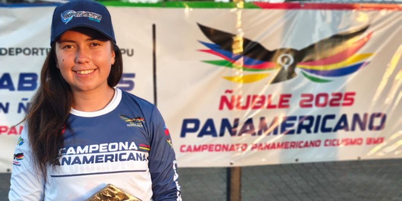 Laura Romero, bicampeona panamericana de BMX y orgullo de Cundinamarca
