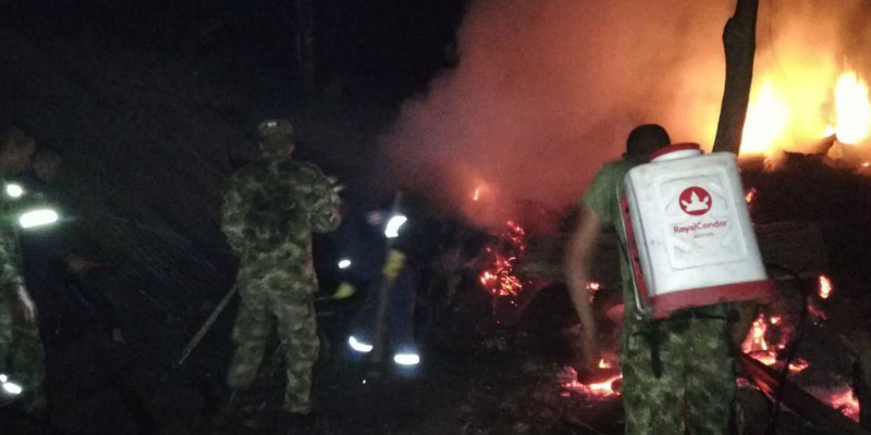 Controlado incendio en el municipio de Caparrapí


































