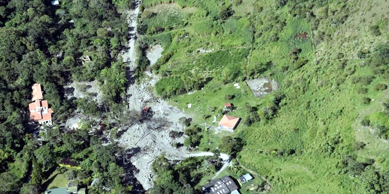Atención integral a San Antonio del Tequendama para recuperar zona afectada por la avalancha










