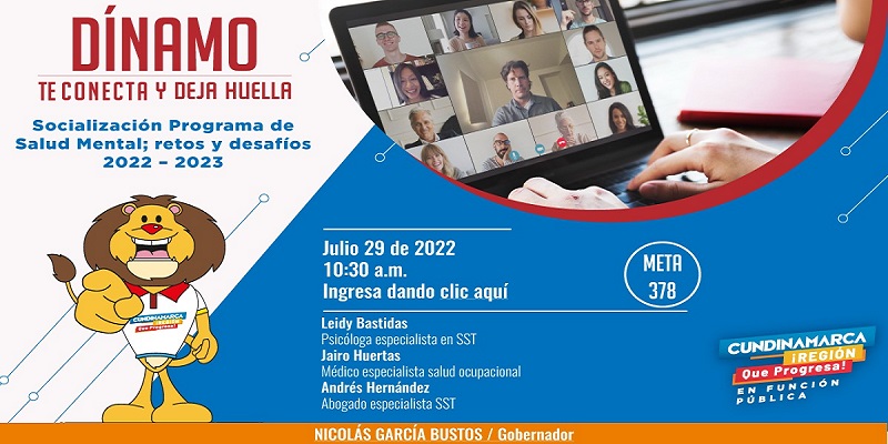 Gobernación socializa Programa de Salud Mental









