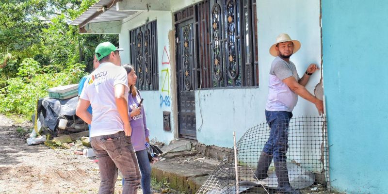 Recuperación de viviendas en Medina y Paratebueno es prioridad tras sismo de junio