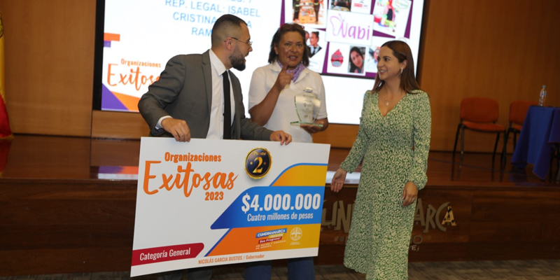 Cundinamarca premió a las mejores Organizaciones Exitosas 2023

