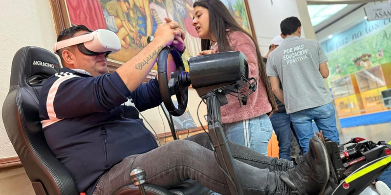 Celebramos el Día de la Seguridad Vial con simulador de conducción y talleres preventivos


