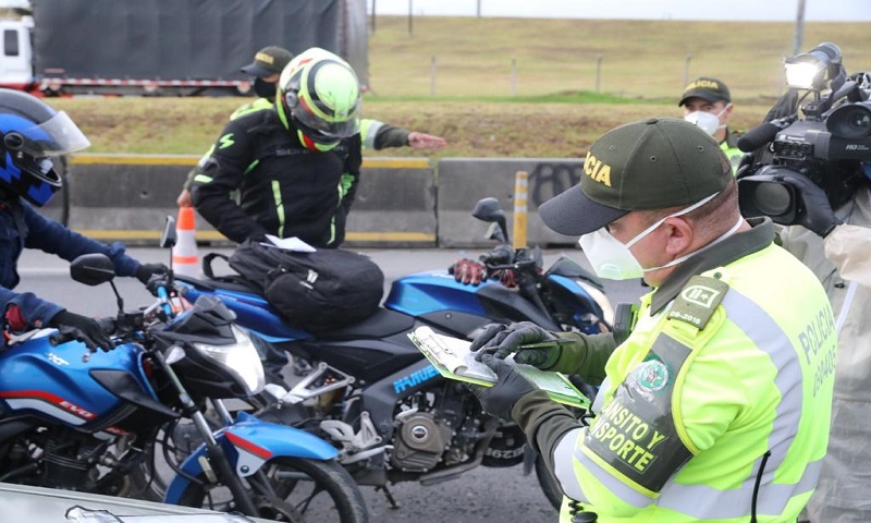 Policía garantizará cumplimiento del toque de queda en Cundinamarca