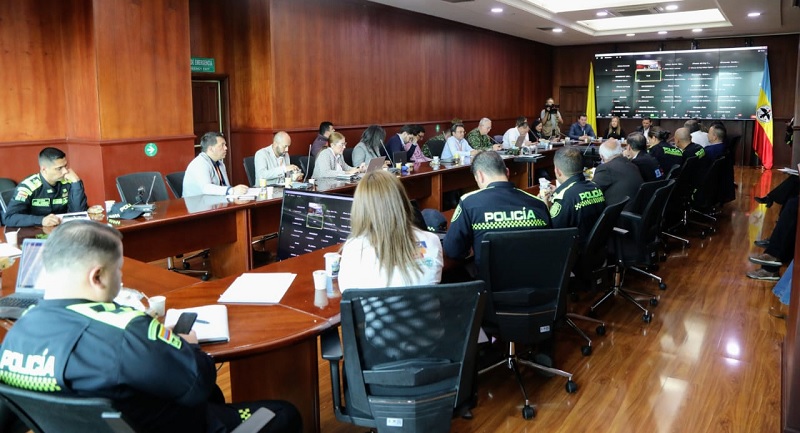 Cundinamarca realiza octavo comité de la Comisión para la Coordinación y Seguimiento de los Procesos Electorales