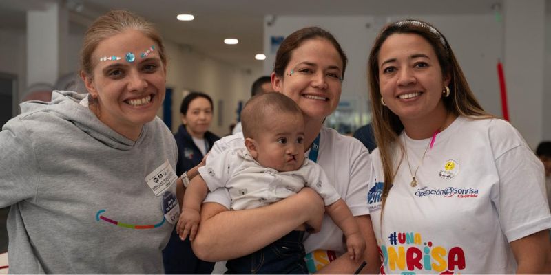 Jornada médica devuelve confianza a niños y niñas con labio y paladar hendido en Facatativá
