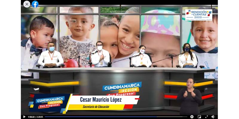 Educación participó en la rendición de cuentas de niños, niñas adolescentes y jóvenes









