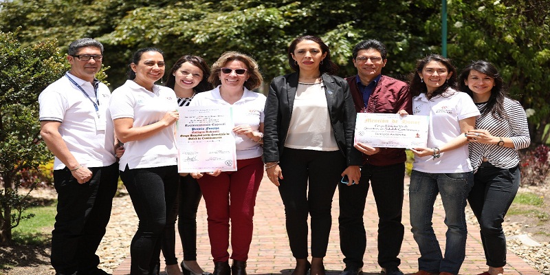 Reconocimiento al grupo Hospitales Verdes y Saludables de Cundinamarca

