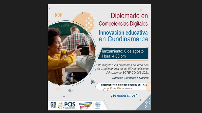 Imagen: Lanzamiento del Diplomado Competencias Digitales.