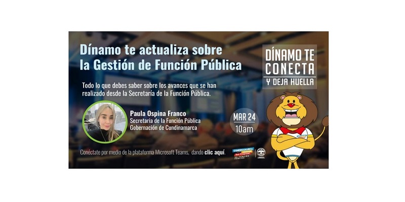 Dínamo te cuenta avances y novedades en la gestión de la Función Pública










