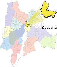 Ubicación en cundinamarca