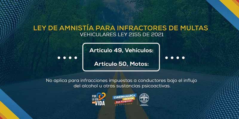 Amnistía para deudores de multas de tránsito

