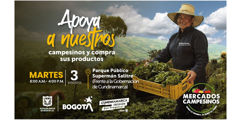 Mercados Campesinos frente a la Gobernación de Cundinamarca







