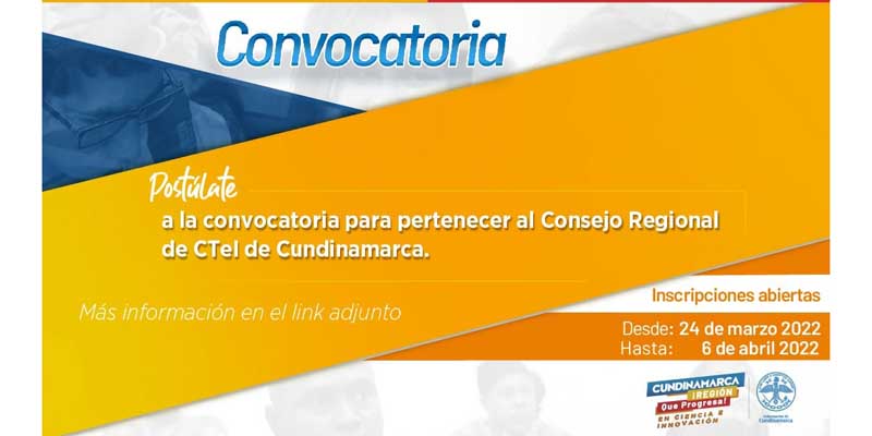 Publicado el listado de aspirantes al Consejo Regional de Ciencia, Tecnología e Innovación

