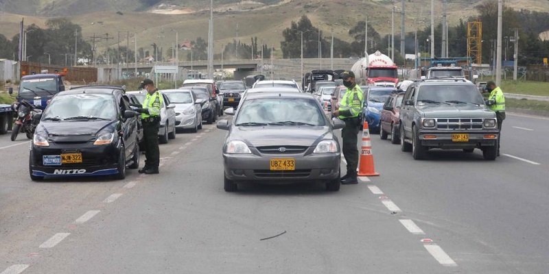 Un millón 300 mil vehículos se desplazaran por Cundinamarca durante este puente festivo