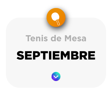 Programación tenis de mesa