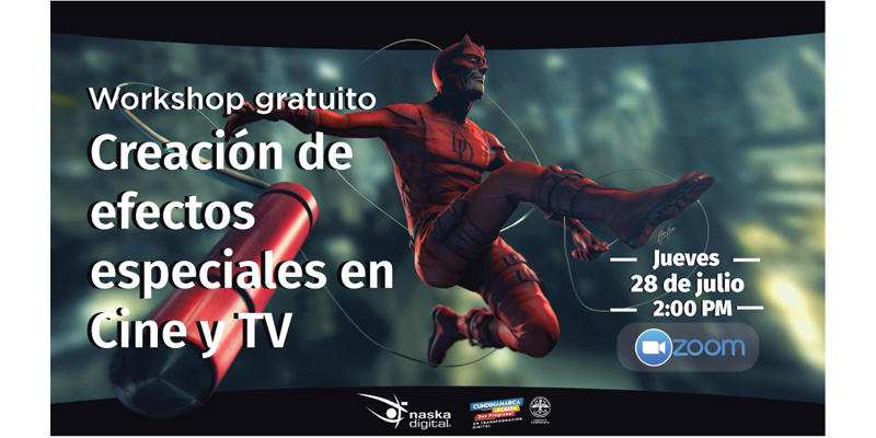 Creación de efectos especiales para cine y tv: el workshop de este 28 de julio












