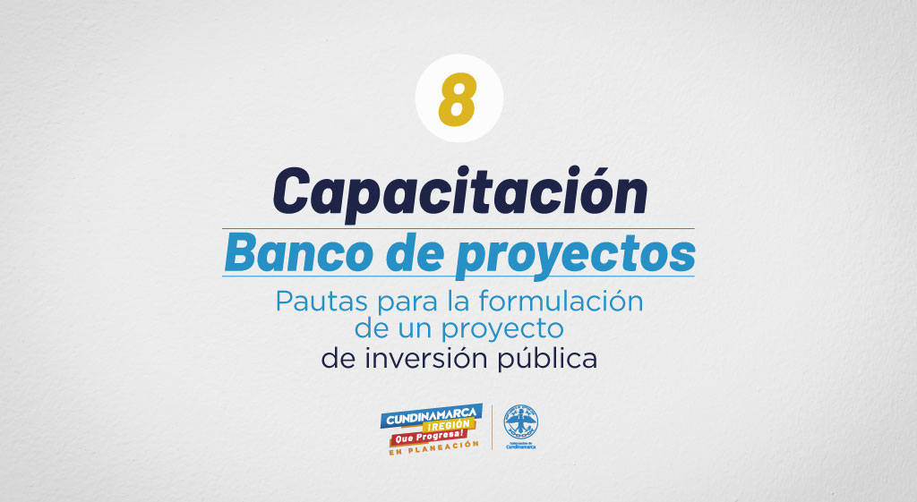 Imagen del video Pautas para la formulación de un proyecto de Inversión pública
