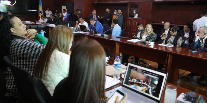 Continúa cronograma de estudio del Presupuesto General de Cundinamarca para 2023

