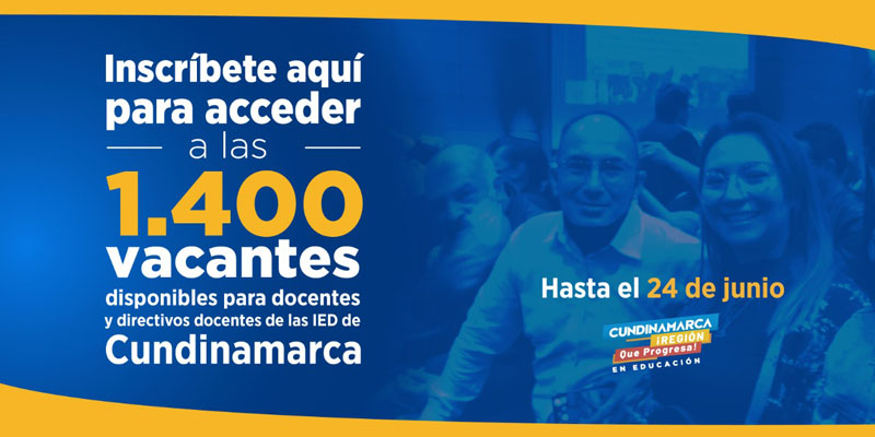 Concurso para docentes y directivos docentes: click aquí