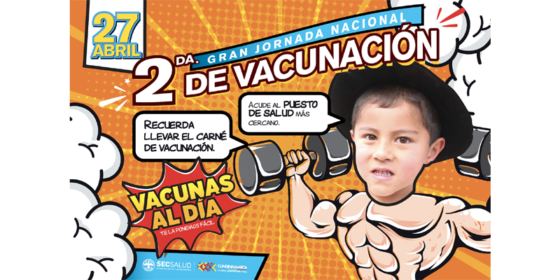 Segunda Jornada nacional de vacunación




























