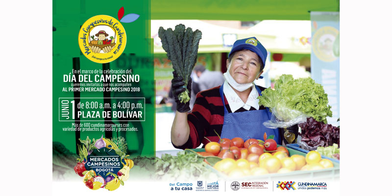 El 1° de junio arrancan los Mercados Campesinos 2018