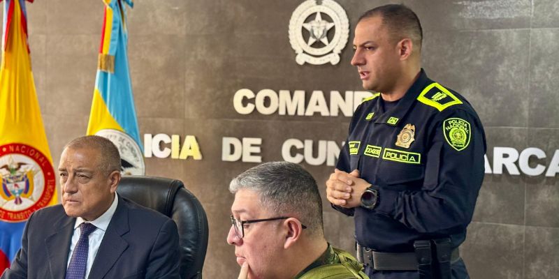 Cundinamarca registra disminución de más de 3.000 delitos en el último año