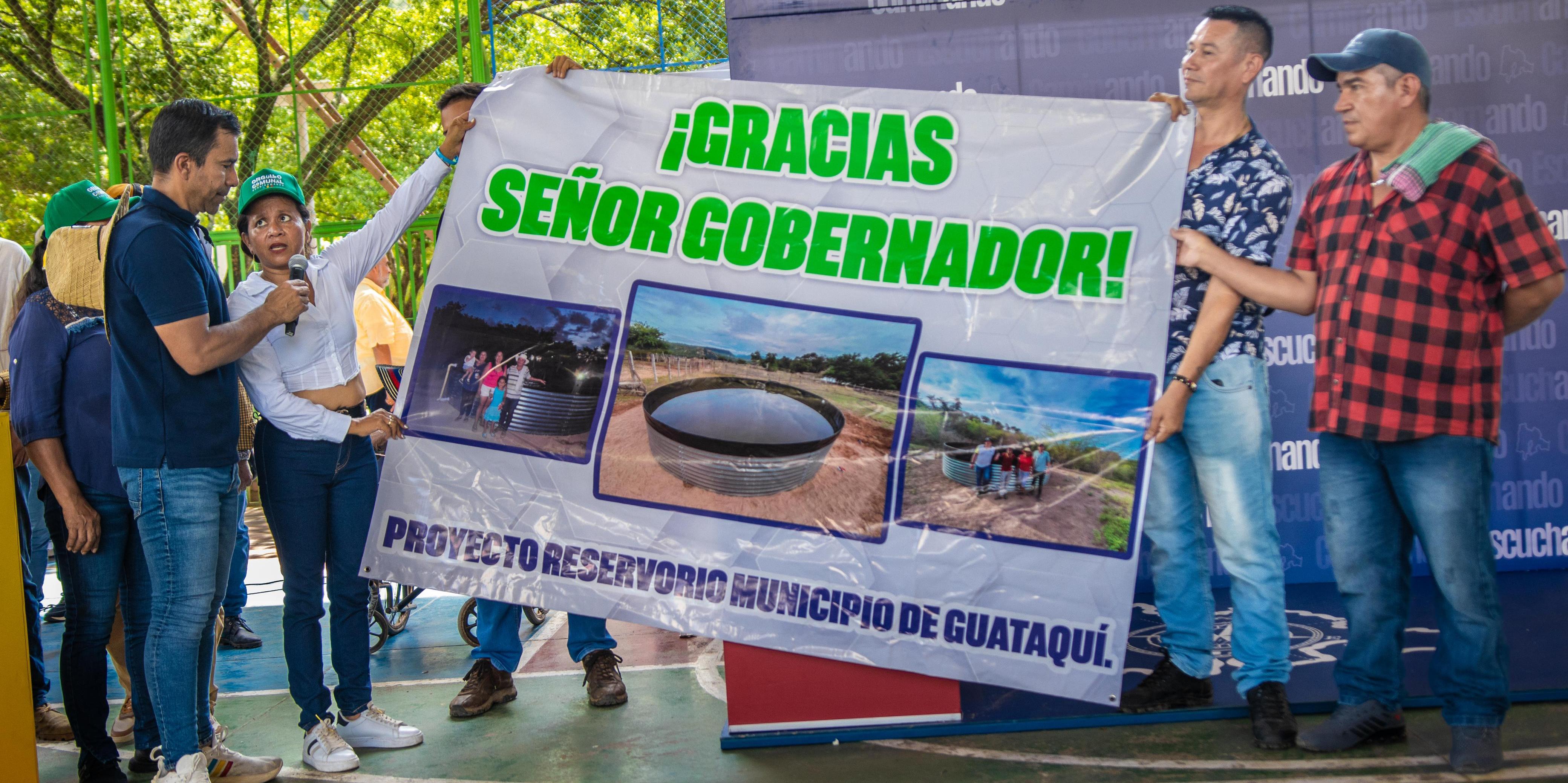 ‘Ando Cumpliendo’: El gobernador Jorge Rey lidera avances en infraestructura, salud y educación en el Alto Magdalena y Magdalena Centro