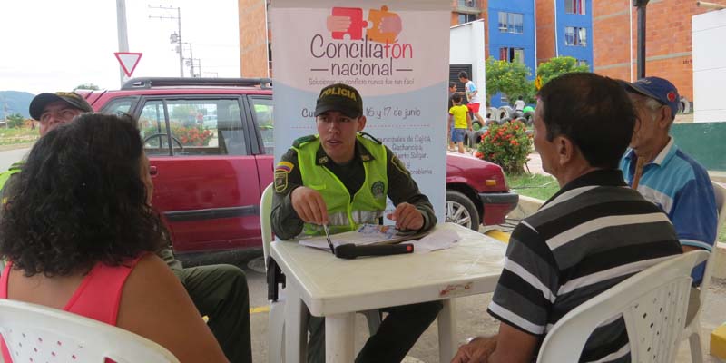 De los cerca de 1500 casos presentados en la Conciliatón Cundinamarca, se resolvieron por vías pacíficas 694