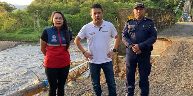 Gobernación adelanta acciones para mitigar riesgo en Tocaima








