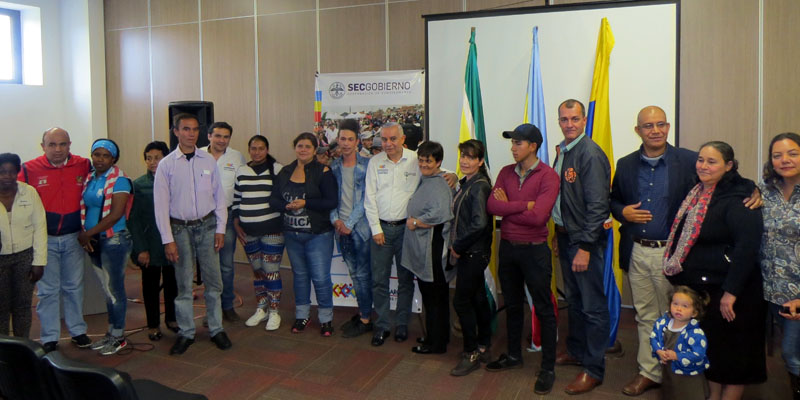 Más de $400 millones para construir territorios de paz 










