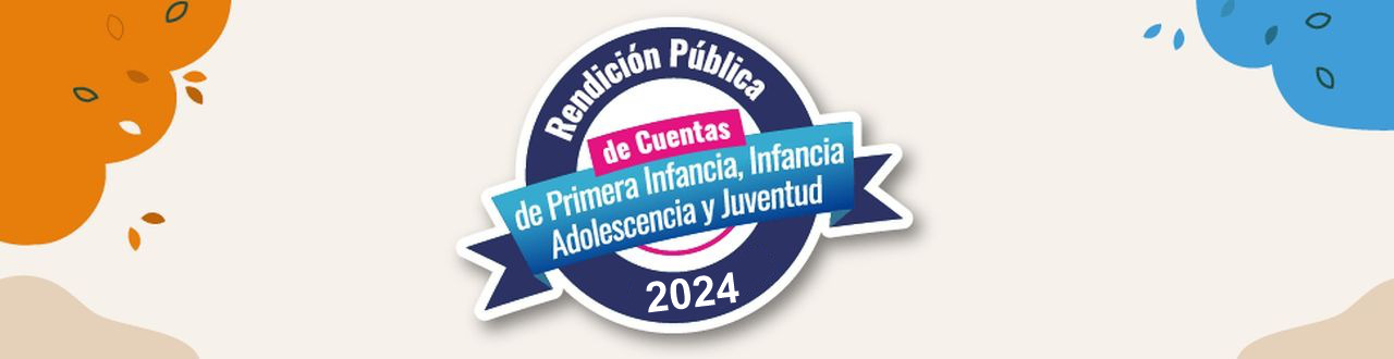 Imagen: Rendición de cuentas de niños, ninas, adolescentes y jovenes