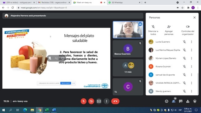 Cundinamarca certificará 30 escuelas como Instituciones que fomentan los Entornos Alimentarios Saludables



