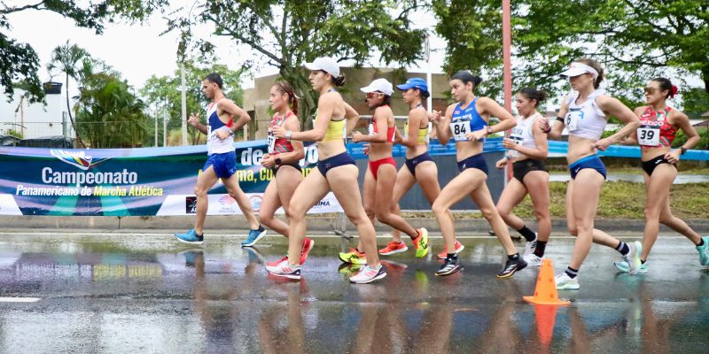 Inician competencias del Panamericano de Marcha Atlética 2025 con 120 atletas de 13 países en Anapoima