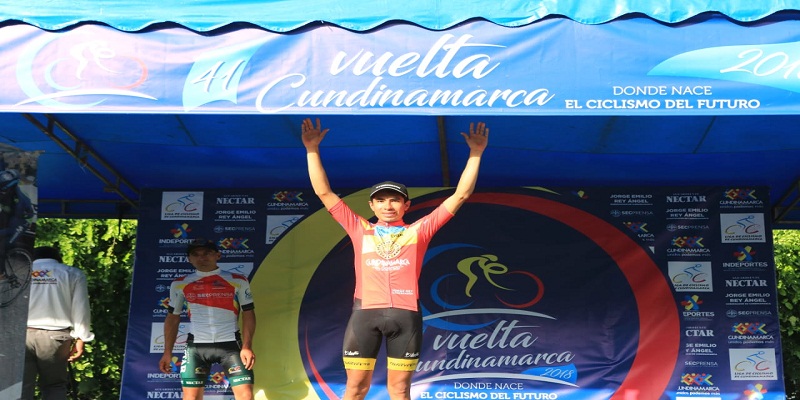 Jordan Arley Parra ganó  cuarta y penúltima etapa de la Vuelta a Cundinamarca