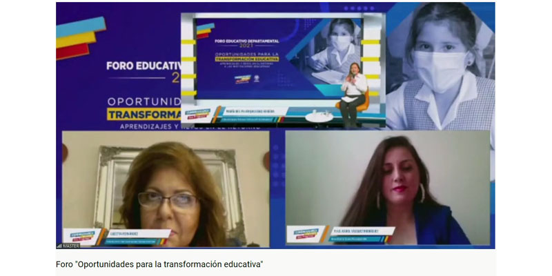Culminó con éxito el Foro Educativo Departamental 2021 





