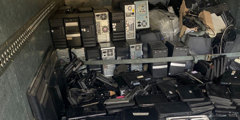 Cerca de ocho toneladas de elementos eléctricos y electrónicos fueron recolectados en septiembre 




