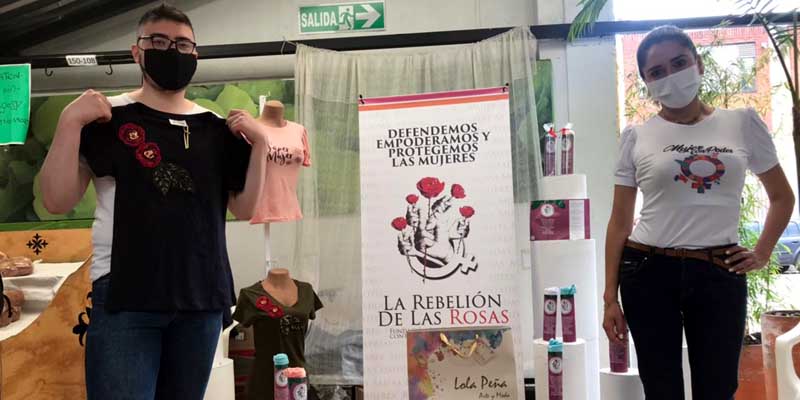 Mujeres cundinamarquesas presentes en la plaza de mercado del 20 de Julio







