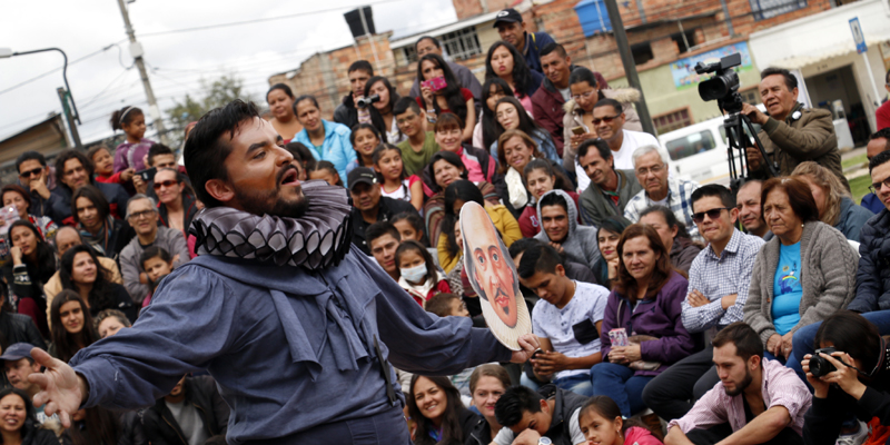 Mosquera, ciudad teatral de Colombia
