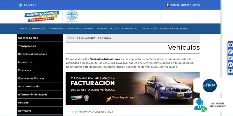 Cundinamarca con más y mejores canales digitales de atención











